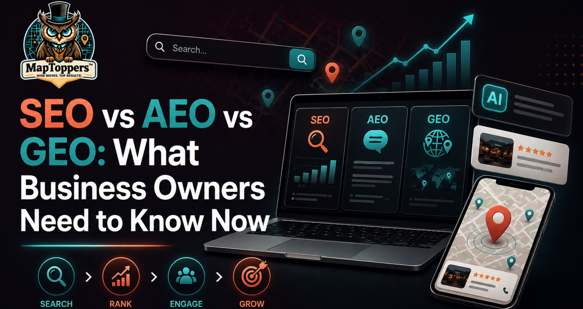 SEO vs AEO vs GEO
