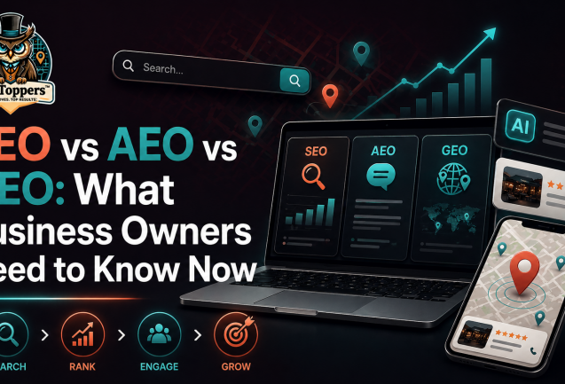 SEO vs AEO vs GEO